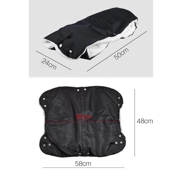Winter stroller gloves hand cover - Picture 2 of 3